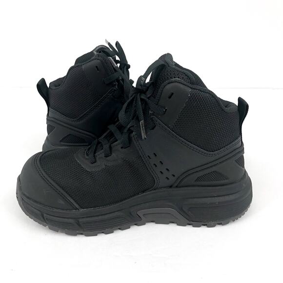 BATES Women's Jumpstart Mid Work Boot Size 5 Black Carbon Safety Toe SR NIB - Picture 6 of 11